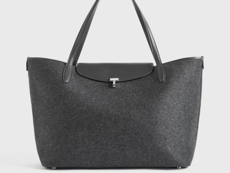 Winter weekender dark grey For Discount