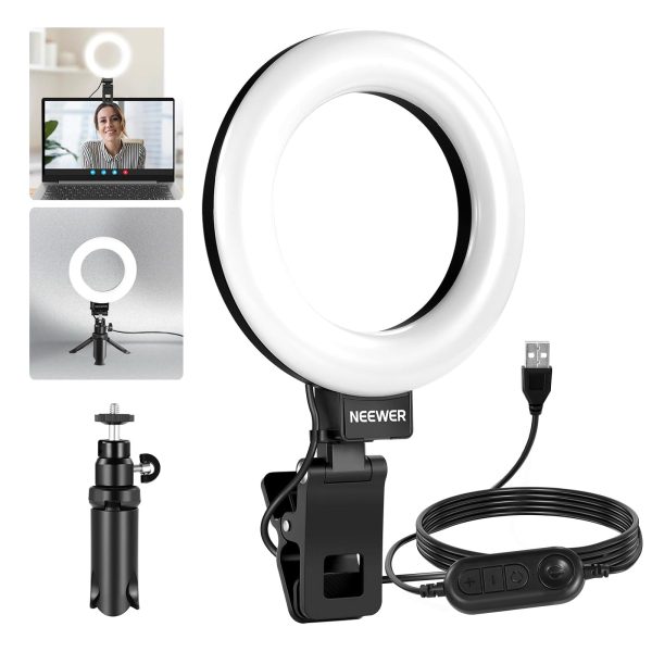 NEEWER BR60 5  Bi-color Mini Ring Light Hot on Sale