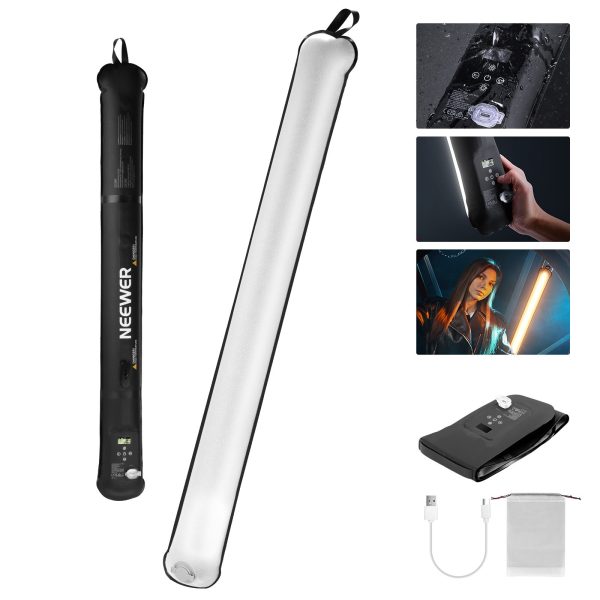 NEEWER GC21B 21W Bi Color Handheld LED Tube Light on Sale