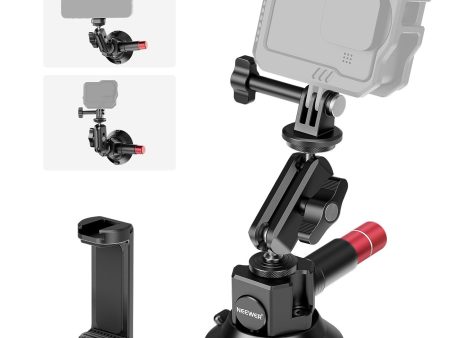 NEEWER CA104 3  Suction Cup Mount with Arm Hot on Sale