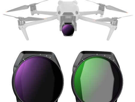 NEEWER FL-A88 Variable ND Filter Set Compatible with DJI Air 3S Online now