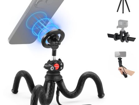 NEEWER TP33 Magnetic Flexible Phone Tripod with Ball Head & Metal Ring Cheap