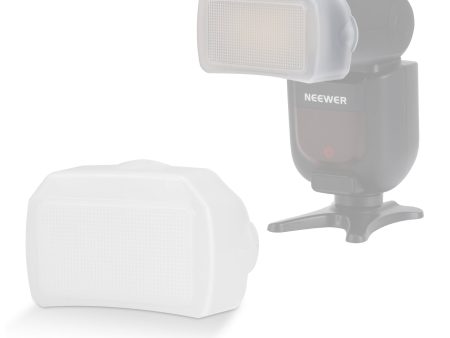 NEEWER FA002 Flash Diffuser for Square Head Speedlite Flash on Sale