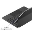 New magnetic contact leather iPad keyboard For Sale