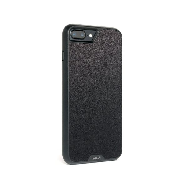 Black Leather Phone Case - Limitless 2.0 on Sale