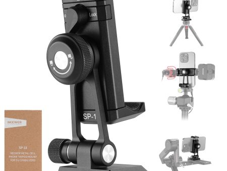 NEEWER SP-18 Phone Tripod Mount Adapter with Arca Type QR Base Online Hot Sale