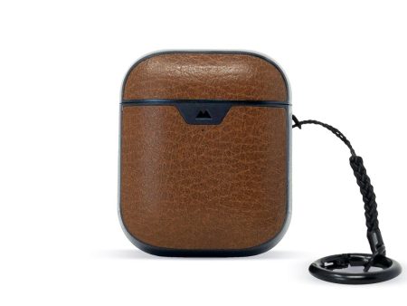 Brown Leather AirPods Gen 1 & 2 Case Cheap