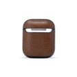 Brown Leather AirPods Gen 1 & 2 Case Cheap