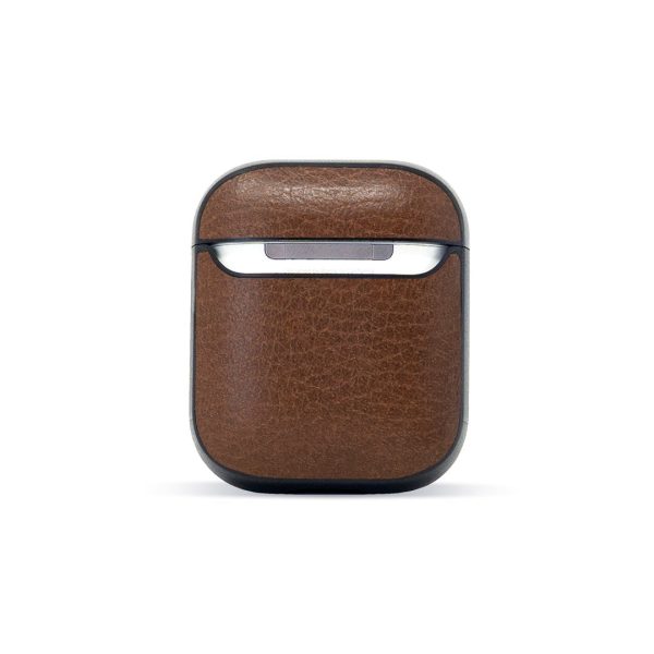 Brown Leather AirPods Gen 1 & 2 Case Cheap