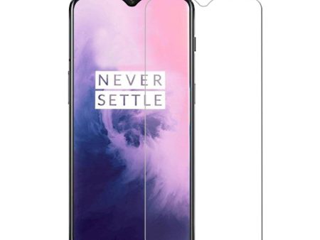 OnePlus 7 Skærmbeskyttelse - Case Friendly - Gennemsigtig Fashion