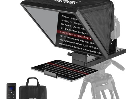 NEEWER X16B 16  Basics Aluminum Alloy Liftable Teleprompter Online now