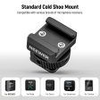 NEEWER UA030 Cold Shoe Mount Adapter For DJI Wireless Microphone Online Sale