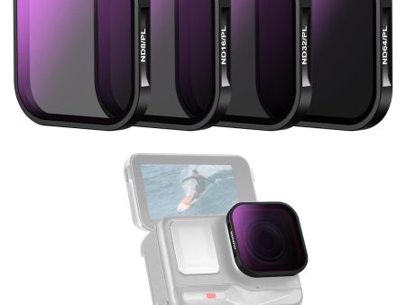 NEEWER FL-85 4 Pack ND PL Filter Set For Insta360 ACE PRO Online now