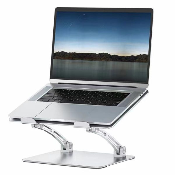 Pivot Pro Stylish Metallic Adjustable Laptop Stand For Discount