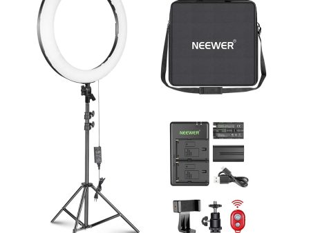 NEEWER RP20-B 20  Bi-color Ring Light Kit Hot on Sale