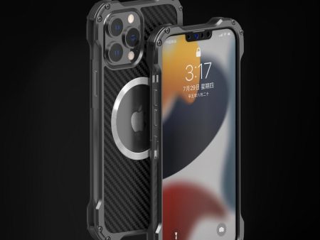 R-Just Aluminium Carbon Fiber Case - iPhone Sale