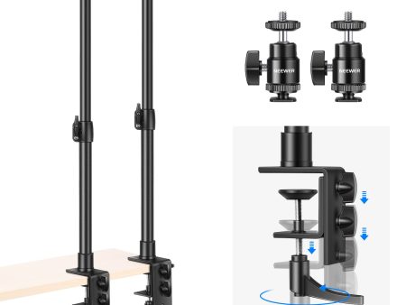 NEEWER Desk Mount C Clamp Light Stands For Discount