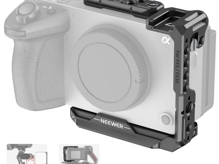 NEEWER CA046 Aluminum Alloy Half Camera Cage for Sony FX3 FX30 Supply