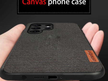 Premium Zenith Canvas Texture Case - Samsung Discount