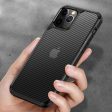 iPhone 12 Pro Opaque Matte Carbon Fiber TPU Armor Case For Discount