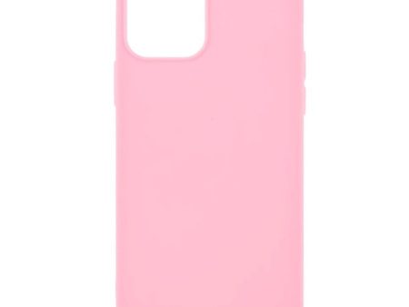 iPhone 12   12 Pro Minimalistisk Mat Fleksibelt Plastik Cover - Lyserød Discount