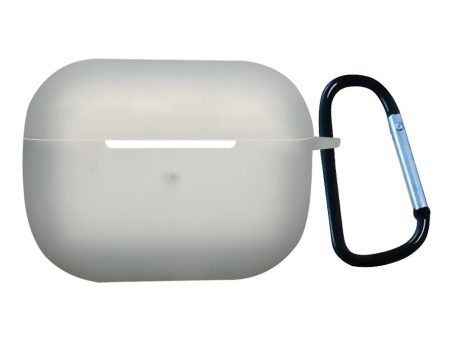 Apple Airpods Pro 2nd Gen (2022) Cover m. Karabinhage - Gennemsigtig Fashion