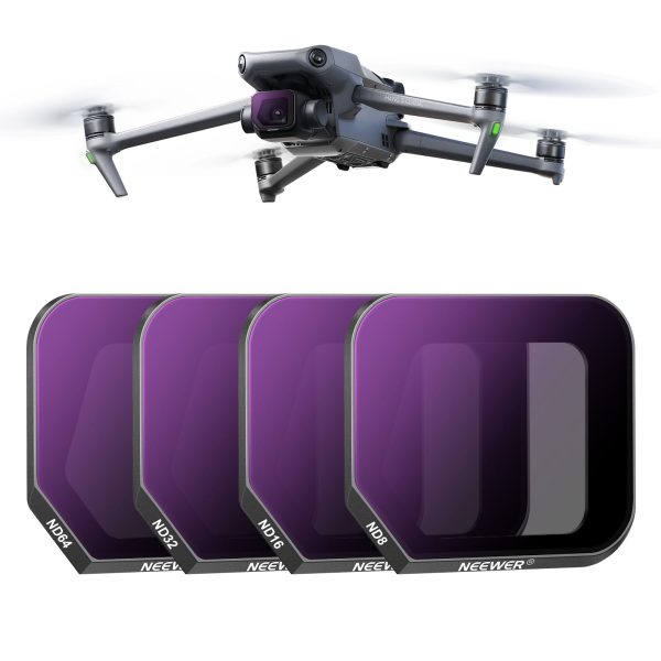 NEEWER 4 Pack ND Filter Set For DJI Mavic 3 Classic Hot on Sale