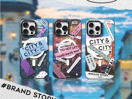 YOUNGKIT Urban Street Style Sticker Case - iPhone Online Hot Sale