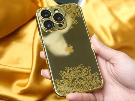 Refined Gold Luxurious Logo Case - iPhone Online Hot Sale