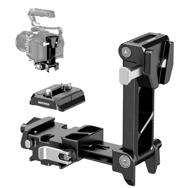 NEEWER PS013 Foldable V Mount Battery Plate with Arca Type QR Plate Supply