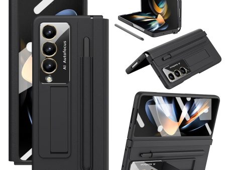 Stretchable Leather Hinge Folding Kickstand Case - Samsung Online