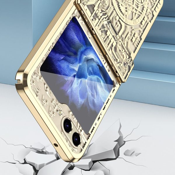 Galaxy Z Flip5 Mechanical Integrated Electroplating Case For Discount