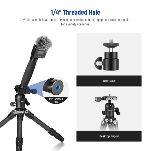 NEEWER Telescoping Interview Mic Handle for Wireless Go Cheap