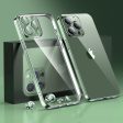 Transparent Plating Camera Protection Case - iPhone Online Sale