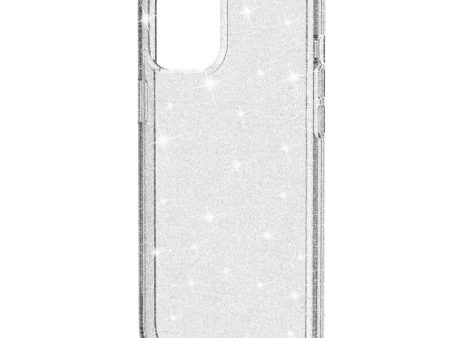 iPhone 12   12 Pro Hybrid Plastik Cover m. Glimmer - Gennemsigtig Online