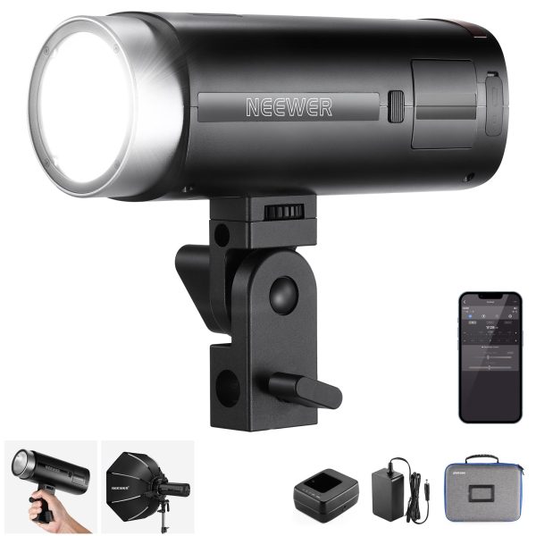 NEEWER Q200 200Ws 2.4G Outdoor Strobe Flash with App Control Online Hot Sale