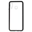 Samsung Galaxy A30 Magnetisk Cover m. Glasbagside - Sort Fashion