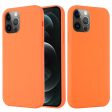 iPhone 12   12 Pro Silikone Cover - MagSafe Kompatibel - Orange Hot on Sale