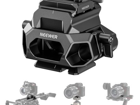 NEEWER SR015 Arca Type 15mm LWS Baseplate with Rod Clamps Cheap