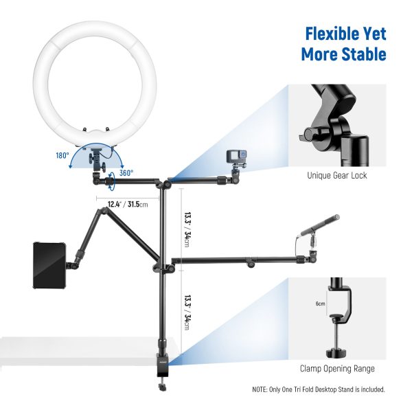 NEEWER C Clamp Webcam Stand Camera Mount Online now