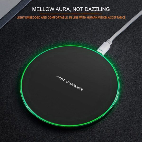 Wave™ QI 10W Fast Charging Wireless Charger Fashion