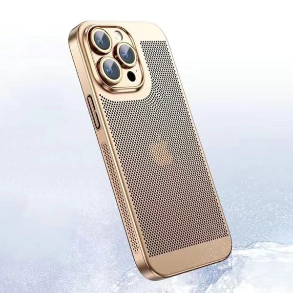 Titanium Mesh Protective Lens Case - iPhone For Cheap