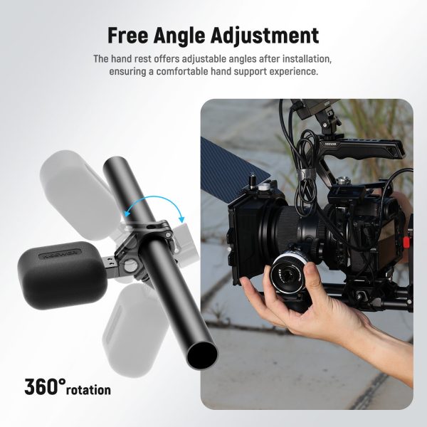 NEEWER PG010 Palm Support with 15mm Rod Clamp for Mini Follow Focus Cheap