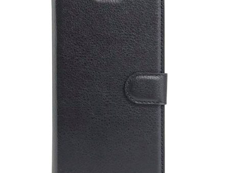 iPhone SE (2022   2020)   8   7 Mobilcover m. Pung Soft Pouch Læder Sort Fashion