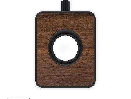 Walnut Elevated Apple Watch® Charger For Discount