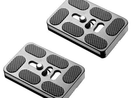 NEEWER 2 Pack PU-60 60mm Universal Quick Shoe Plate For Sale