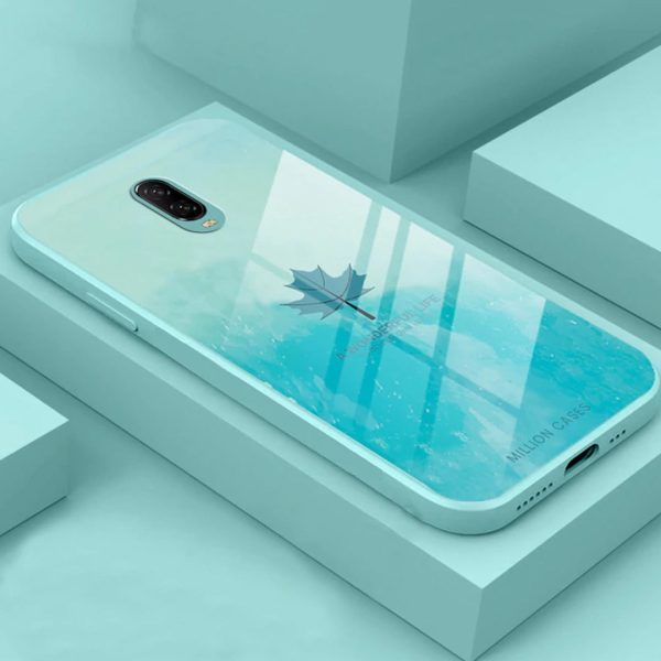 Watercolor Mapple Leaf Glass Case - OnePlus For Discount