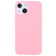 iPhone 13 Fleksibel TPU Plast Bagside Cover - Lyserød Hot on Sale