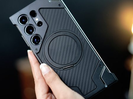 Reinforced Carbon Fiber Armor Case - Samsung Hot on Sale