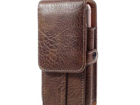 Universal Outdoor Hiking Etui Til Smartphones Coffee - (Maks. Mobil: 162 x 82 x 15 mm) Fashion